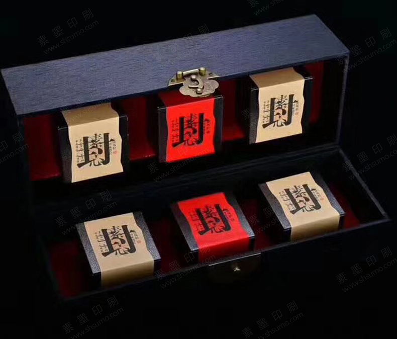 茶葉貼紙-精美藝術(shù)紙-禮盒裝…